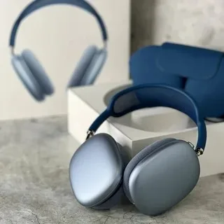 Беспроводные наушники Airpods MAX-Blue-lightning — фото 2