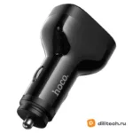 Автомобильное зарядное устройство HOCO NZ11 / IOS, чёрное — миниатюра 1
