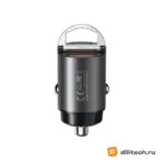 Автомобильное зарядное устройство REMAX RCC110 Tanya Series 30W PD+QC Black — миниатюра 3