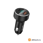 Автомобильное зарядное устройство REMAX RCC215 Salo Series 58.5W PD＋QC Black — миниатюра 2