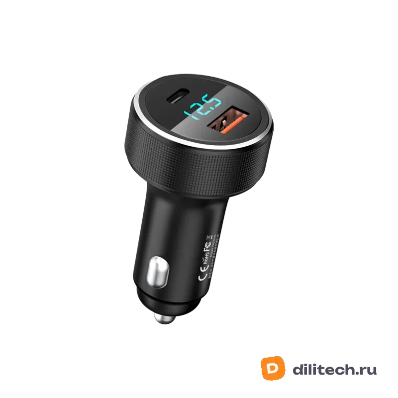 Автомобильное зарядное устройство REMAX RCC215 Salo Series 58.5W PD＋QC Black — фото 2