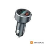 Автомобильное зарядное устройство REMAX RCC215 Salo Series 58.5W PD＋QC Black — миниатюра 1
