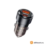 Автомобильное зарядное устройство REMAX RCC360 Walking 75W PD+QC 1C+1A Black — миниатюра 2