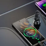 Автомобильное зарядное устройство REMAX RCC360 Walking 75W PD+QC 1C+1A Black — миниатюра 6