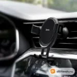 Автомобильный держатель HOCO CA56 PLUS, чёрный — миниатюра 1