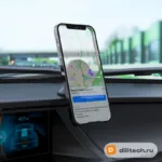 Автомобильный держатель HOCO CA79, чёрный — миниатюра 4