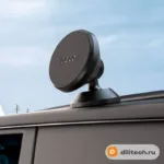 Автомобильный держатель HOCO CA79, чёрный — миниатюра 5