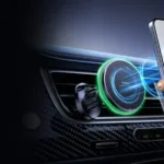 Автомобильный держатель REMAX RM-C01 Magsafe 15w Magnetic Wireless Charging Car — миниатюра 3