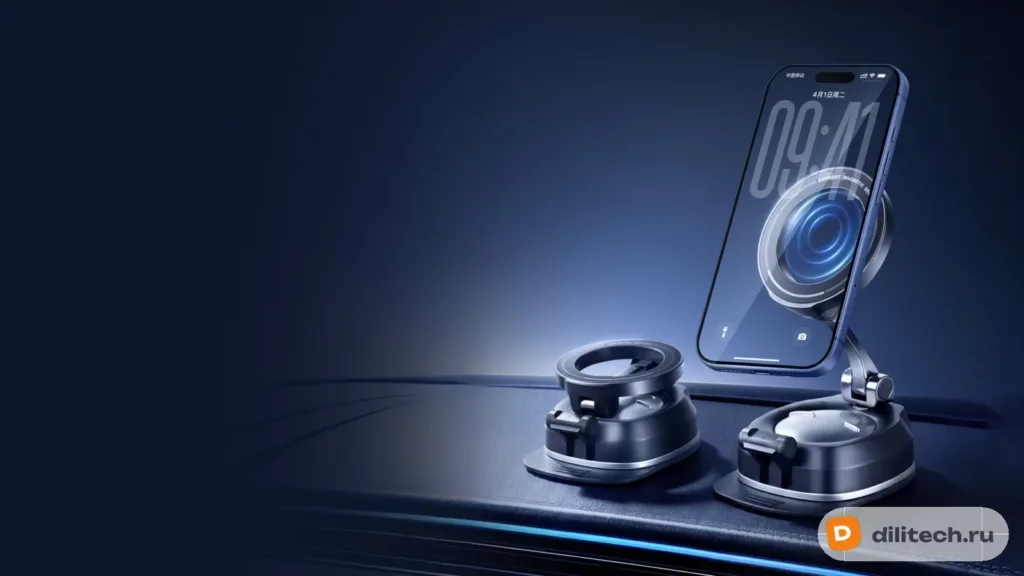 Автомобильный держатель REMAX RM-C05 BLACK / SCREEN CAR HOLDER — фото 3