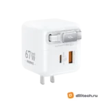 Адаптер быстрой зарядки REMAX CA01(ACC67W) White — миниатюра 1