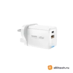 Адаптер быстрой зарядки REMAX CA05(AC45W) EU White — миниатюра 2