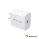Адаптер быстрой зарядки REMAX CA08(C20W) EU White — миниатюра 2