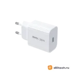 Адаптер быстрой зарядки REMAX CA09(C30W) White — миниатюра 1