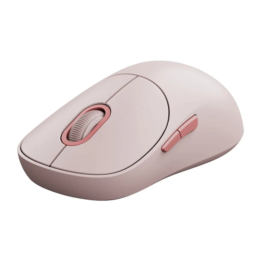 Беспроводная мышь Xiaomi Wireless Mouse 3, розовая — фото 3