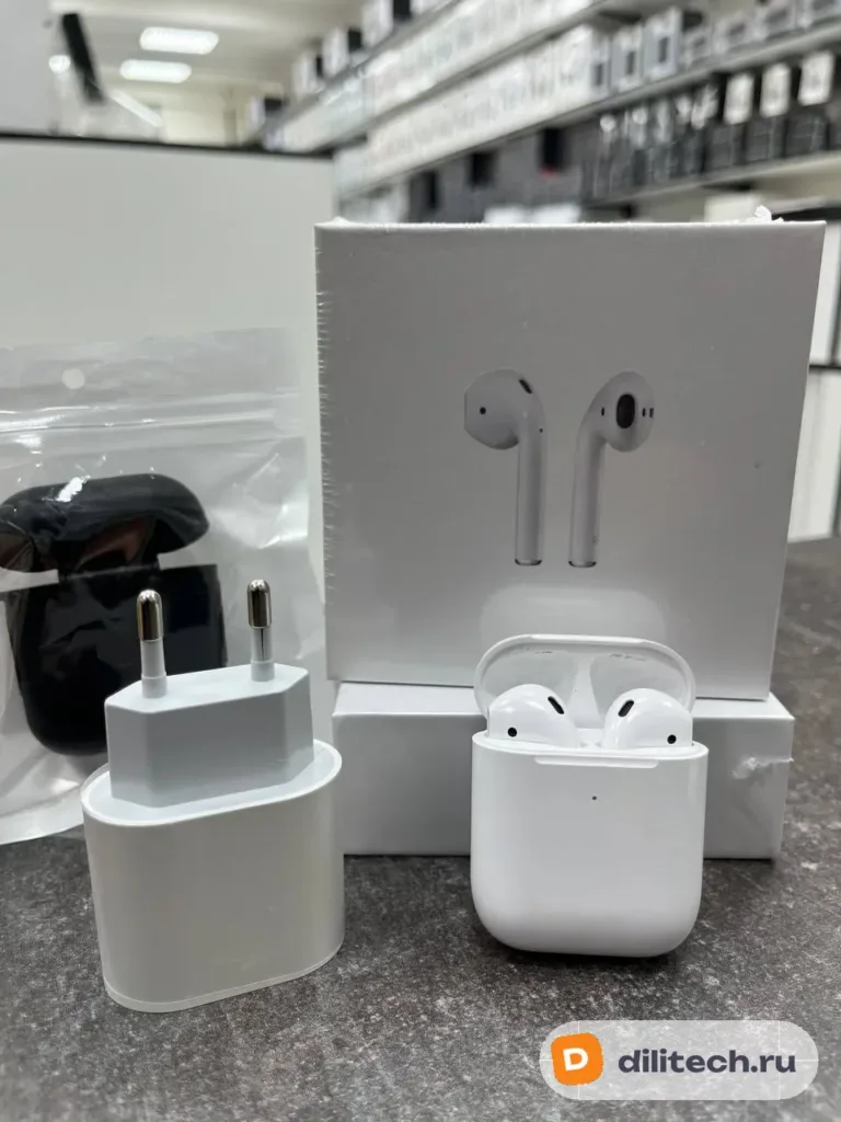 Беспроводные наушники Airpods 2 (реплика) — фото 2