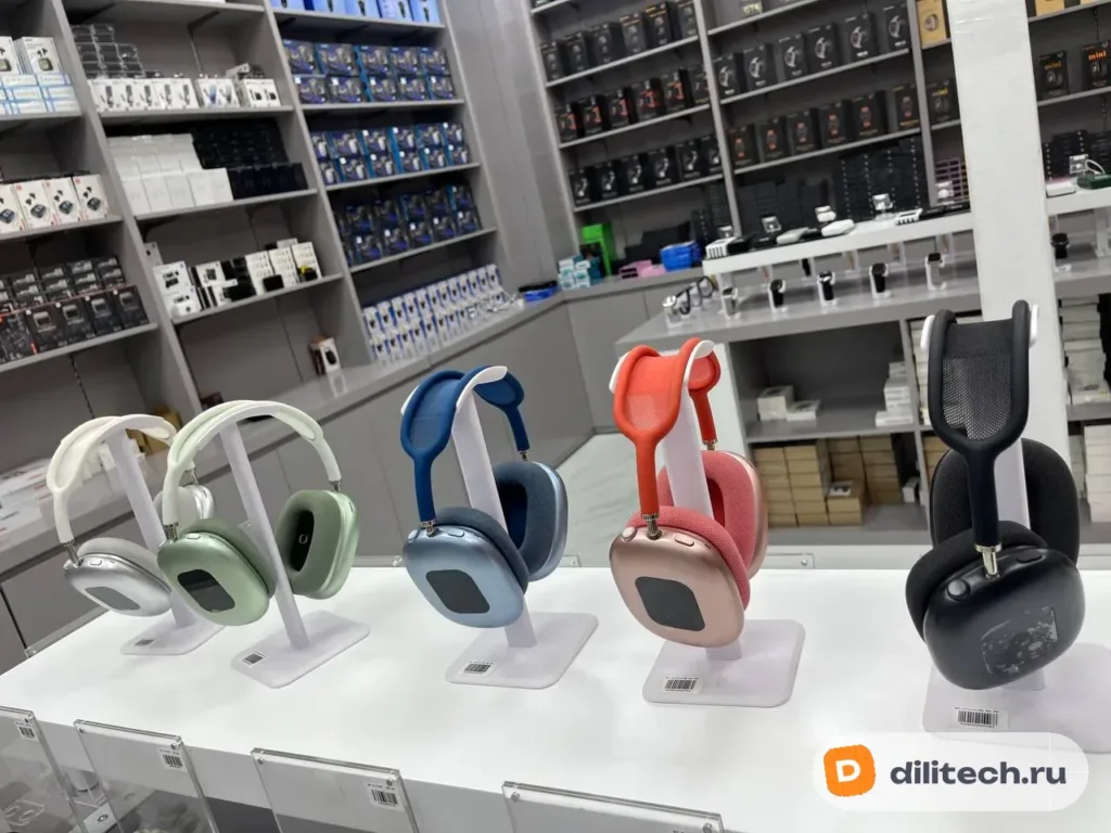 Беспроводные наушники Airpods MAX-Экран (реплика) — фото 6