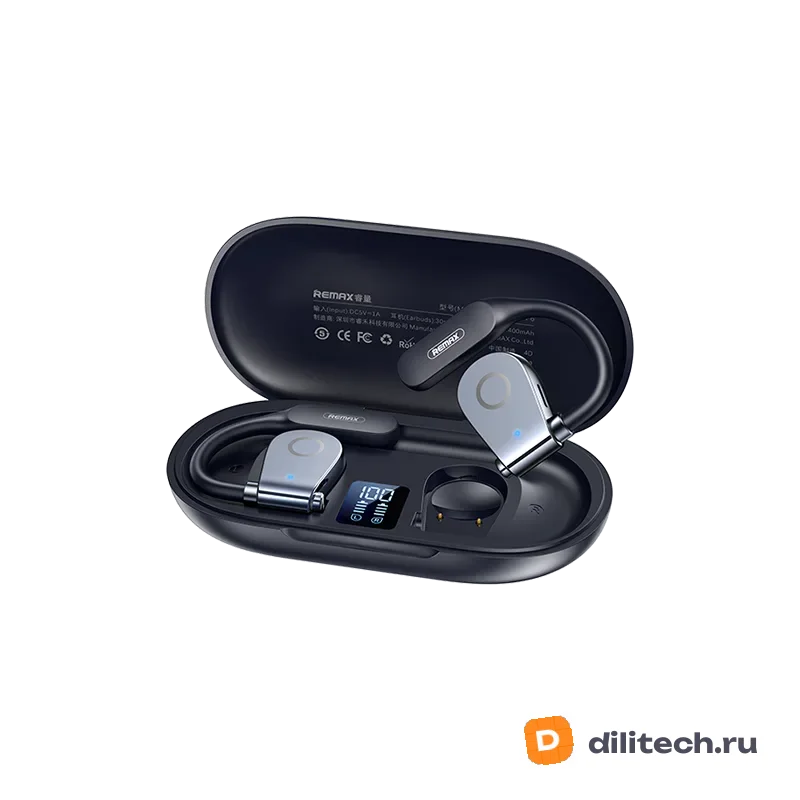Беспроводные наушники REMAX OPEN BUDS P6 /Black Vukey