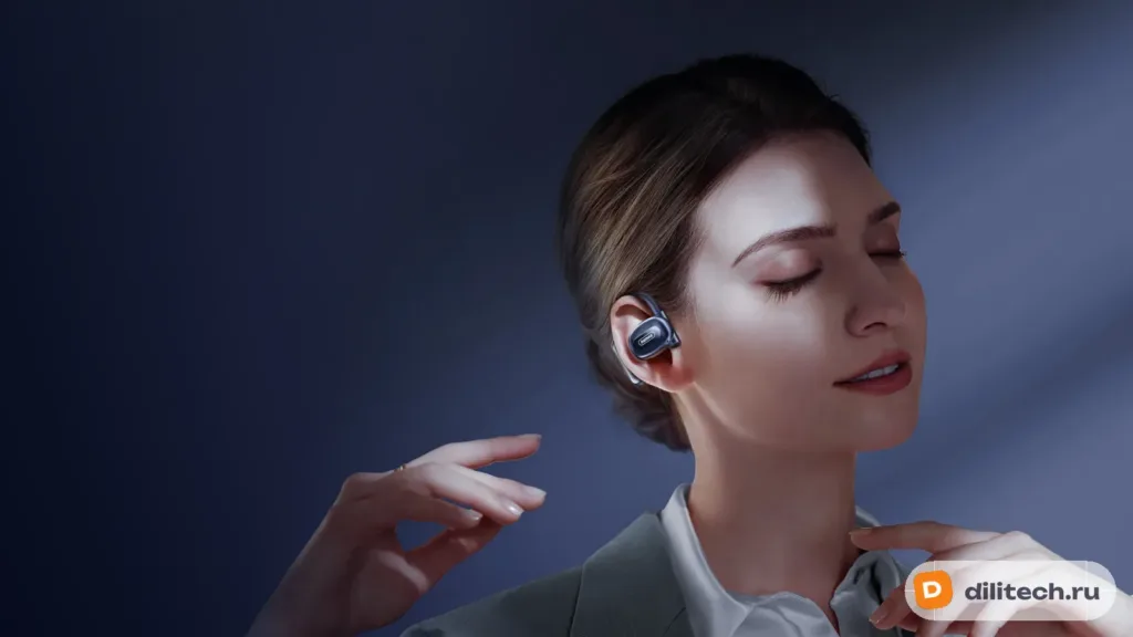 Беспроводные наушники REMAX OpenBuds P5pro/Blue — фото 7