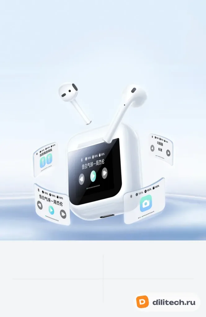 Беспроводные наушники REMAX TWS-07 White — фото 2