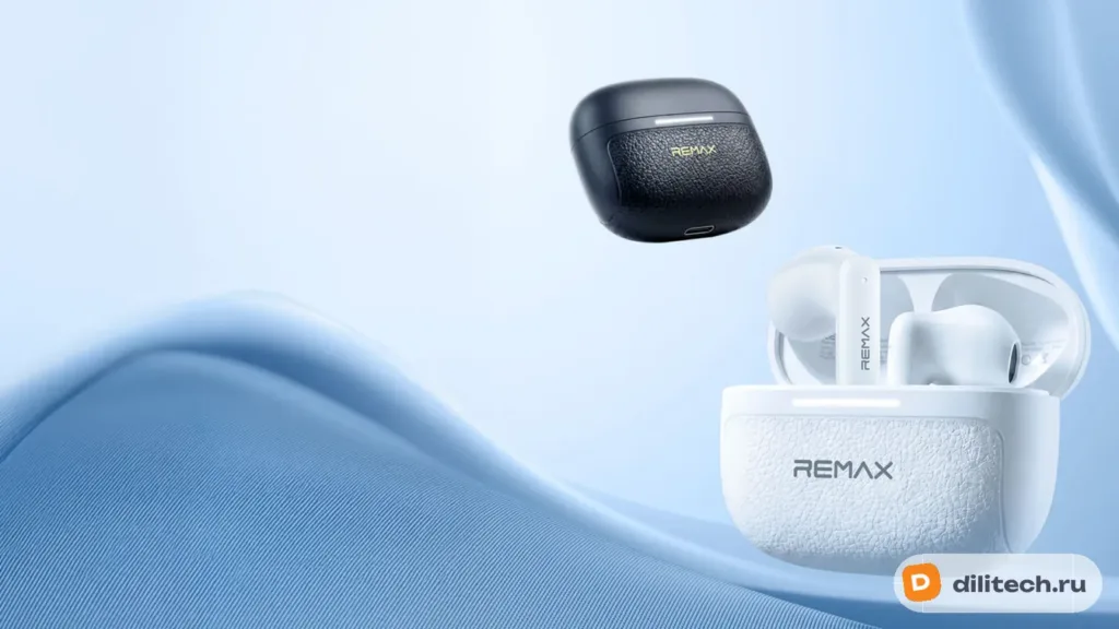 Беспроводные наушники REMAX TWS-35 ANC+ENC 6-mic Hybrid Feed Noise Music&Call Er — фото 3
