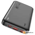 Внешний аккумулятор HOCO J101A / (20000mAh) / 22.5W+IOS/TYPE-C20W, чёрный — миниатюра 1