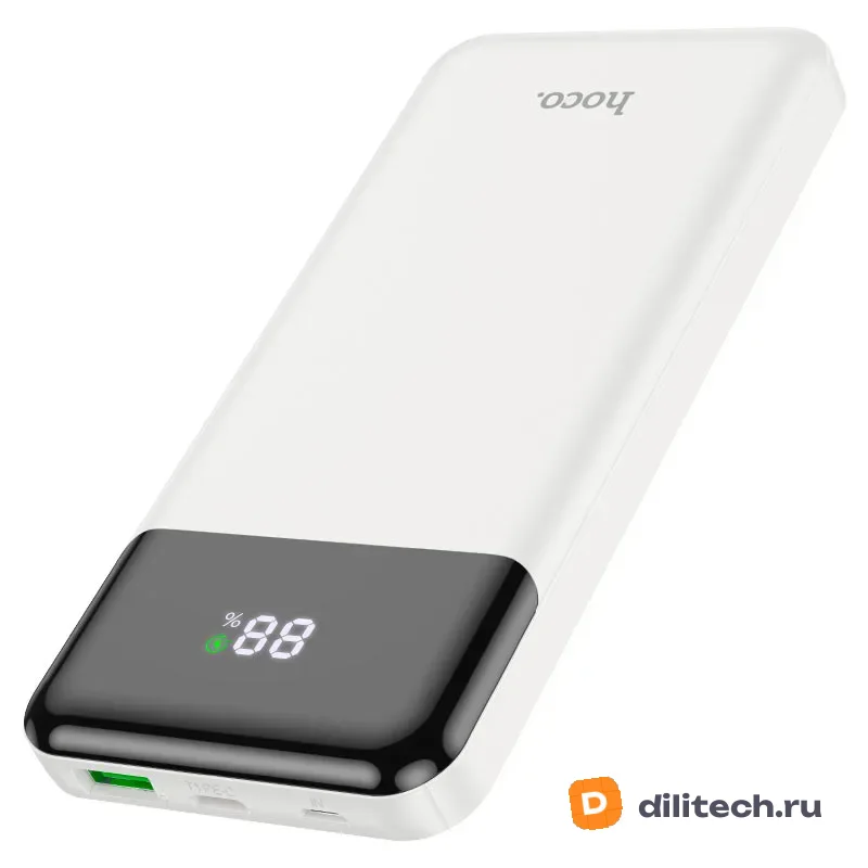 Внешний аккумулятор HOCO J102A / (20000mAh) / QC3.0+IOS/TYPE-C20W, чёрный — фото 3