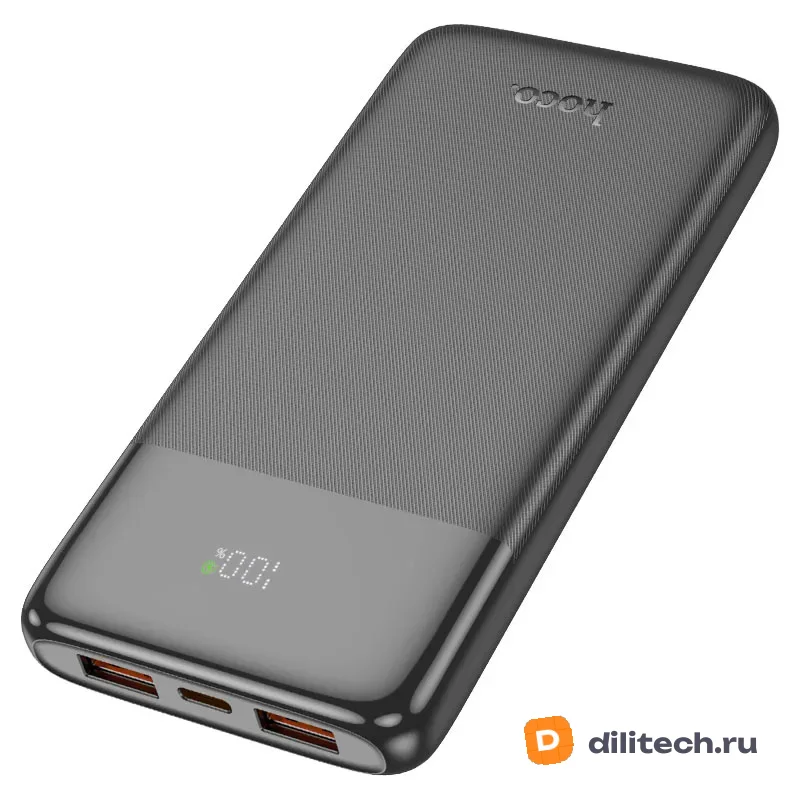 Внешний аккумулятор HOCO J121A / (20000mAh), чёрный — фото 3