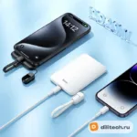 Внешний аккумулятор HOCO J140A / (5000mAh), чёрный — миниатюра 6