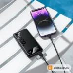 Внешний аккумулятор HOCO J154A / (20000mAh), чёрный — миниатюра 6