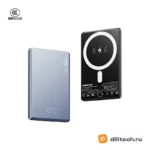 Внешний аккумулятор Remax RPP-107 Black 5000mah 20w metal Magsafe Ультратонкий — миниатюра 3