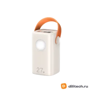 Внешний аккумулятор REMAX RPP-123 Gutitan Series 27W+22.5W Outdoor Beige