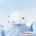 Зарядное устройство HOCO CS53A / IOS/TYPE-C, белое — миниатюра 6