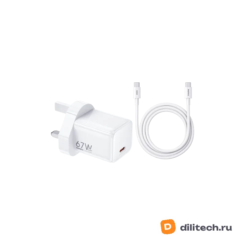 Зарядное устройство REMAX CA-16(C67W)EU Speed Series 67W 1 Typc-C GaN Data Cable