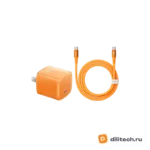 Зарядное устройство REMAX CA-26(C60W)EU Ice Crystal Series 60W Typc-C-C Orange — миниатюра 8