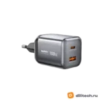 Зарядное устройство REMAX CA15(AC100W)EU Wisdom Series 100W GaN A-C Data Cable — миниатюра 1