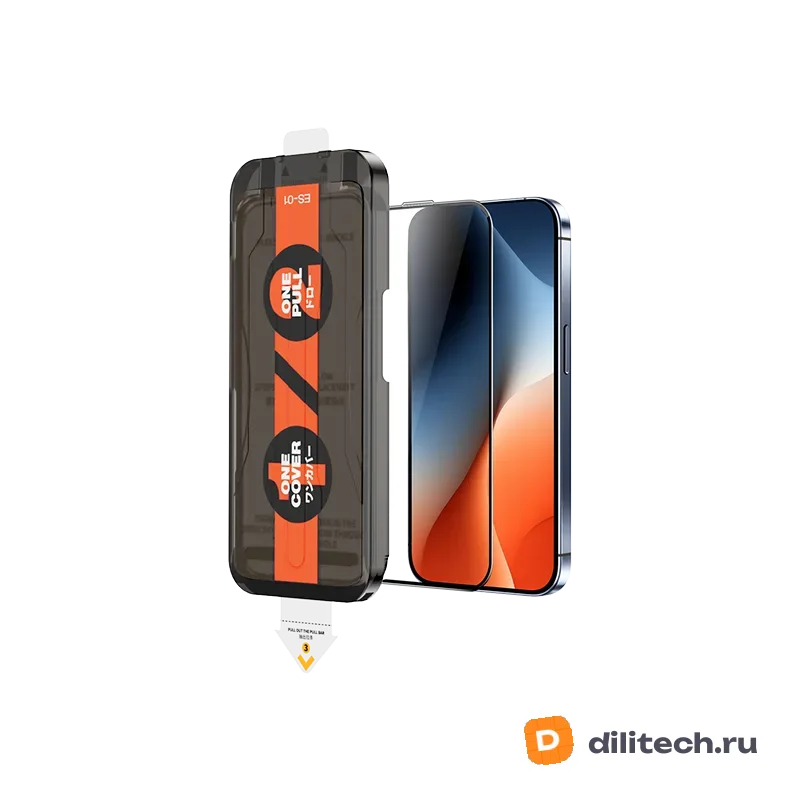 Защитные стёкла ES-01 автоустановка iPhone