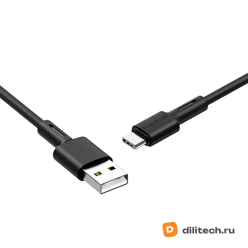Кабель USB Type-C BOROFONE BX31 / TYPE-C, цвет чёрный — фото 2