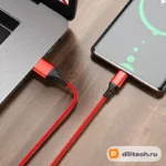 Кабель USB Type-C BOROFONE BX54 / TYPE-C, цвет чёрный — миниатюра 4