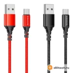 Кабель USB Type-C BOROFONE BX54 / TYPE-C, цвет чёрный — миниатюра 6