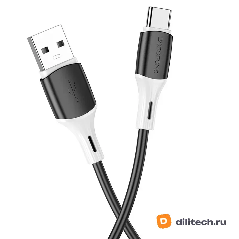 Кабель USB Type-C BOROFONE BX79 / TYPE-C, цвет белый — фото 2