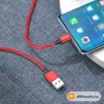 Кабель USB Type-C BOROFONE BX87 / LIGHTNING, цвет чёрный — миниатюра 6