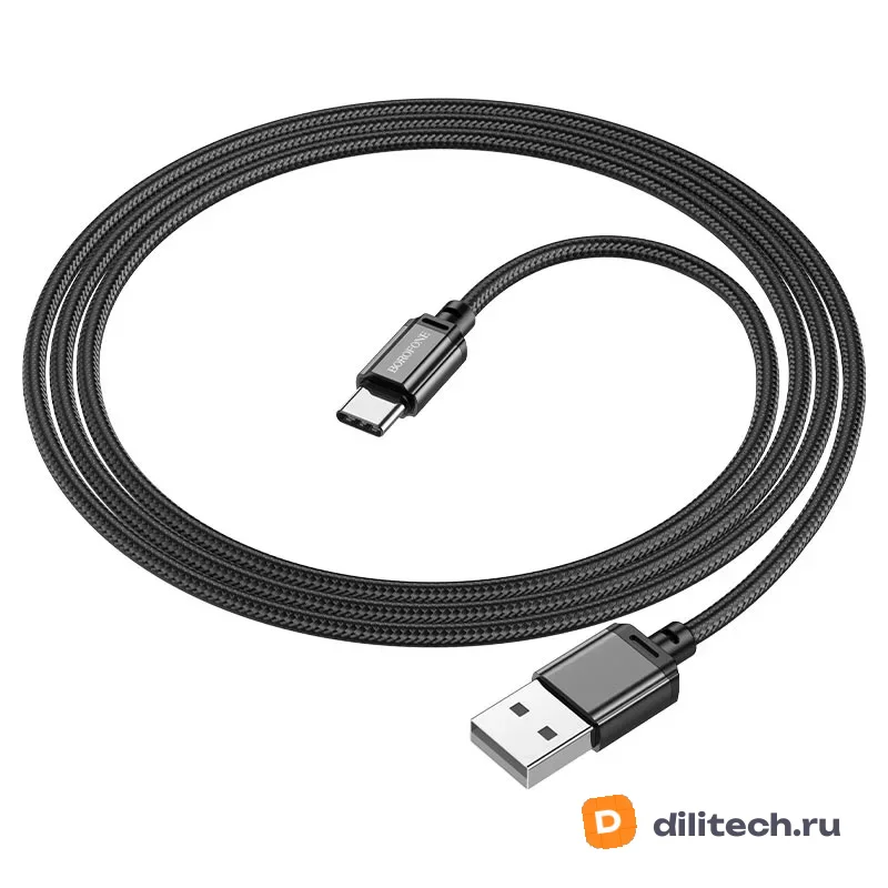 Кабель USB Type-C BOROFONE BX87 / LIGHTNING, цвет чёрный — фото 4