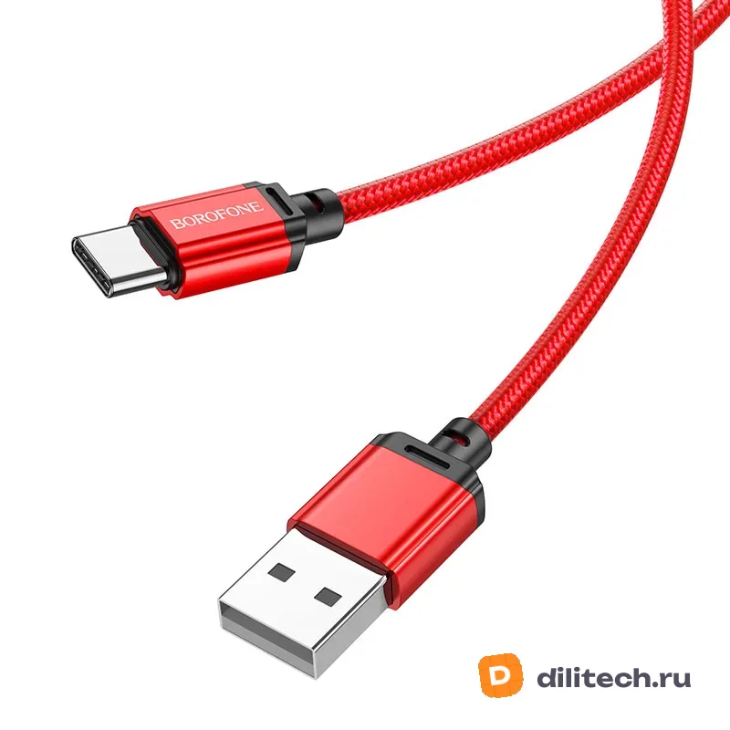 Кабель USB Type-C BOROFONE BX87 / LIGHTNING, цвет чёрный — фото 2