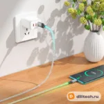 Кабель USB Type-C HOCO U112 / TYPE-C, цвет серебристый — миниатюра 6