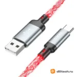 Кабель USB Type-C HOCO U112 / TYPE-C/TYPE-C, цвет чёрный — миниатюра 3