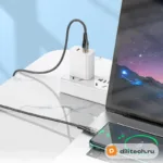 Кабель USB Type-C HOCO U121 / IOS/TYPE-C, цвет чёрный — миниатюра 7