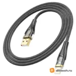Кабель USB Type-C HOCO U121 / IOS/TYPE-C, цвет чёрный — миниатюра 6