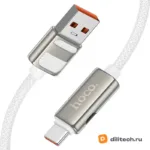 Кабель USB Type-C HOCO U137 / TYPE-C/TYPE-C, цвет чёрный — миниатюра 4