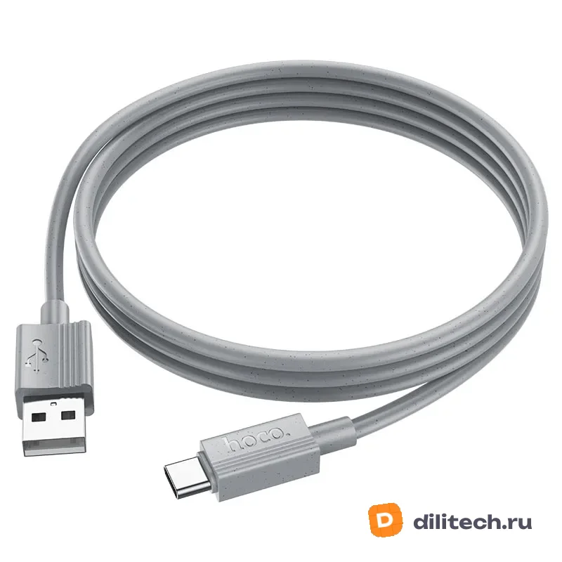 Кабель USB Type-C HOCO X107 / IOS/TYPE-C, цвет белый — фото 4