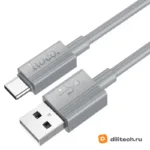 Кабель USB Type-C HOCO X107 / IOS/TYPE-C, цвет белый — миниатюра 3